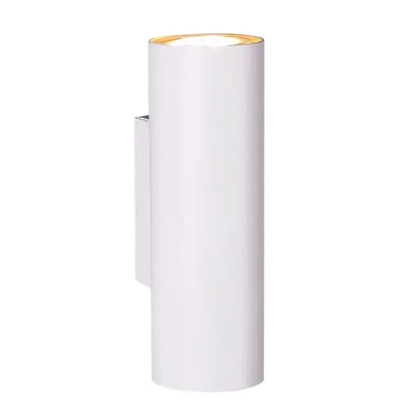 Lampa do minimalistycznych wnętrz MARLEY 212400201 biała tuba 2xGU10