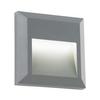 Kwadratowa lampa ścienna Severus EL-40107 Saxby IP65 LED 1,1W 3000K srebrny