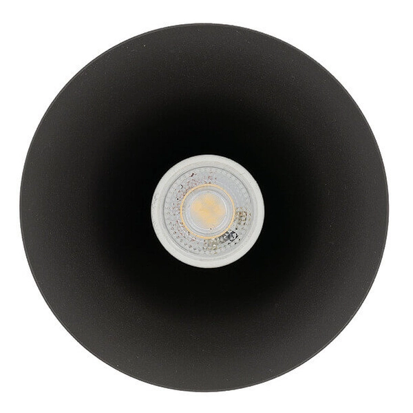 Zwieszana lampa stożkowa ZENITH 11454 do salonu jedwabisty grafit