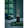 Nocna lampka do sypialni Siv 45875003 marmurowa czarna