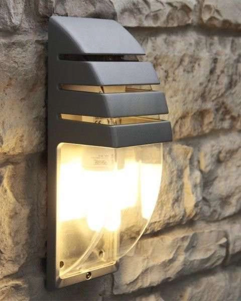 Kinkiet elewacyjny MISTRAL ścienna OPRAWA zewnętrzna grafitowa