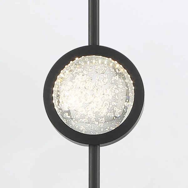 Salonowa lampa wisząca Barletta QN-BARLETTA-1P-BK LED 6W 3000K czarny