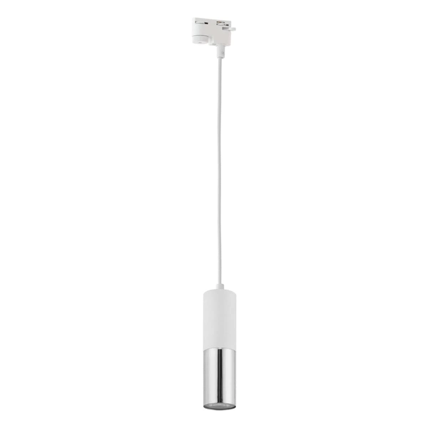 Lampa do szynoprzewodu zwis Tracer 4402 TK Lighting biała chromowana