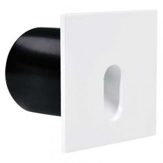 Wpuszczana LAMPA ścienna RAFI LED 3W 4000K 03119 Ideus kwadratowa OPRAWA schodowa IP44 biała