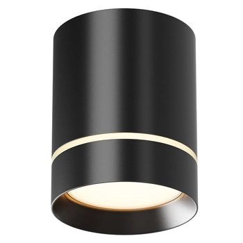 Ledowy spot sufitowy Orlo C085CL-9W3K-B 9W 3000K natynkowy czarny