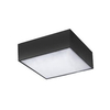 Kwadratowy plafon MONZA AZ3684 Azzardo LED 17W 4000K do sypialni czarny