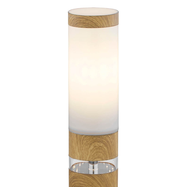 Ogrodowa LAMPA stojąca JAICY 34071 Globo słupek outdoor IP44 brązowy