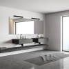 Ledowy kinkiet nad lustro 22088 LED 15W 3000K łazienkowy IP44 czarny