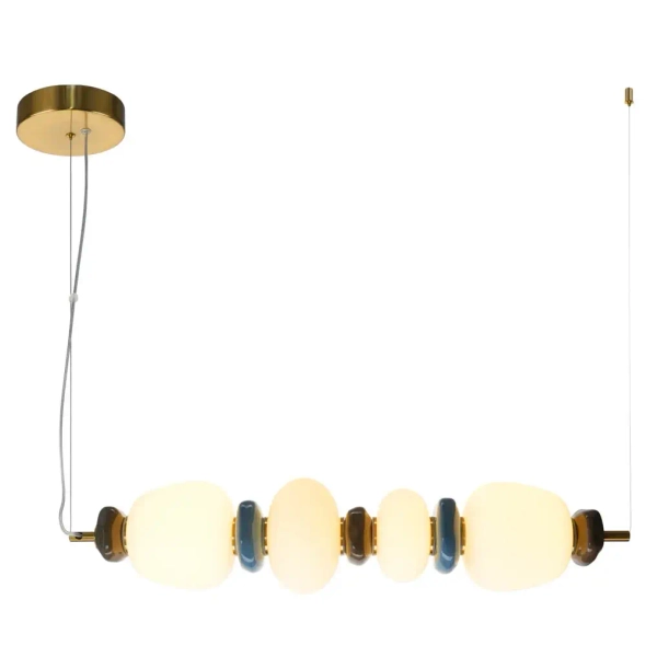 Wisząca lampa ceramiczna Evans PND-94981-4C-GD LED 22W 3000K złota