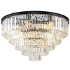 Sufitowa lampa jadalniana CGHEREFALLXLROUND nad stół stal