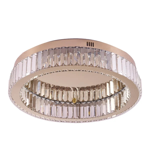 Plafon kryształowy APOLLO ST-8876W-50 złoty LED 12W glamour