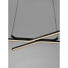 Wisząca lampa MALERTA LE45418 LED 41W 4000K ściemnialna czarna