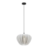 Salonowa lampa wisząca Cambio MOD398PL-01S do sypialni nad stół szara