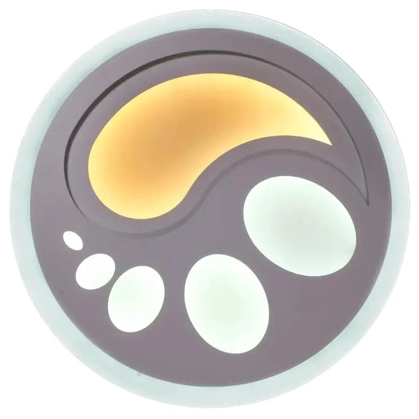 LAMPA sufitowa VEN P-666/6 okrągła OPRAWA plafon LED 74W dekoracyjny biały