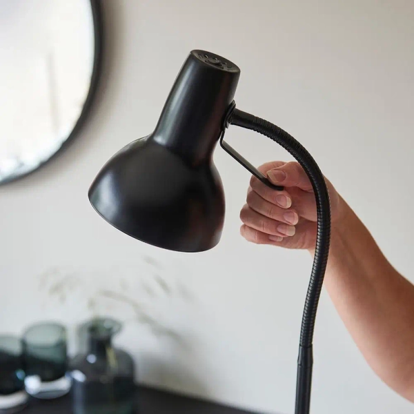 Podłogowa lampa do czytania Amalfi 106997 regulowana czarny