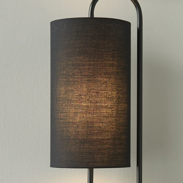 Loftowa lampa na komodę L&-198088 Light& tuba abażurowa czarna