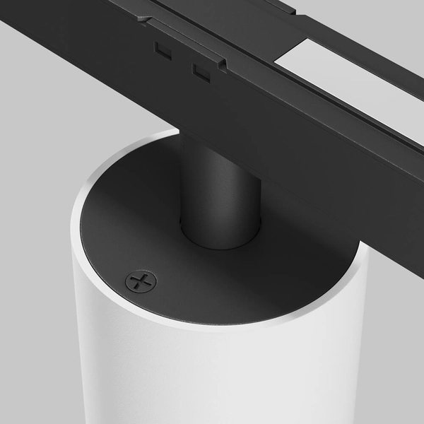 Sufitowa lampa tuba Alfa TR132-2-7W3K-W LED 7W 3000K do szyny biały czarny