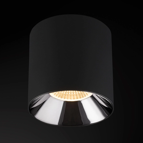 LAMPA sufitowa IOS 8724 Nowodvorski metalowa OPRAWA downlight LED 40W 3000K tuba czarna