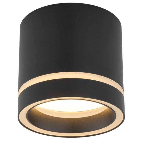 Lampa nasufitowa Jet 4351 do holu tuba sopel loftowa czarna