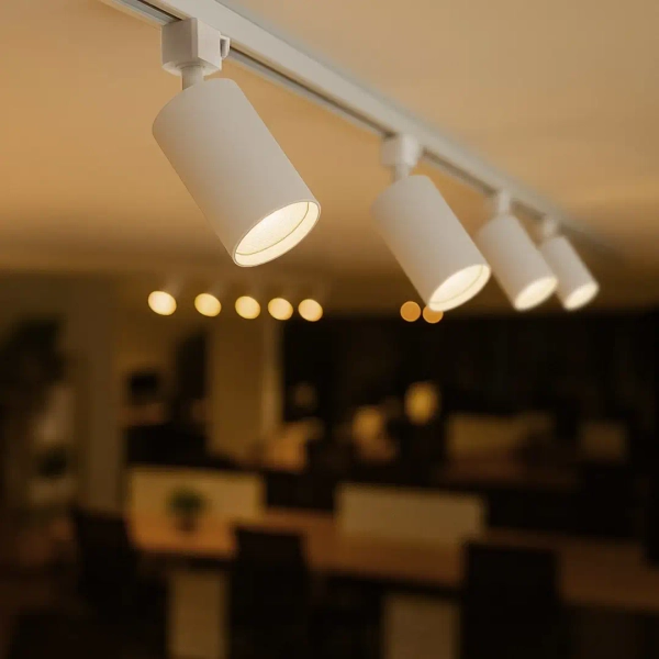 Szynowa lampa jednofazowa Tiger Track ML2337 tubka biała