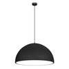 Wisząca lampa nad stół Gandra 5024+5055 Shilo salonowa kopuła czarna