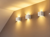 Kinkiet na taras lampa ścienna Fulton O572WL-L6W LED 6W 3000K kostka biała