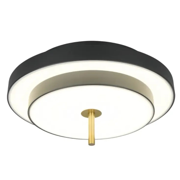 Nowoczesna sufitowa lampa Keaton 640210180 LED 34W 2300-4000K czarny