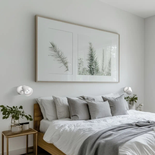 Potrójna natynkowa lampa Dravo LP-9523/3WS WH na belce biały
