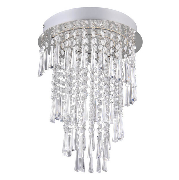 Sufitowa lampa Pomp R67341106 LED 18W 2700-6500K przezroczysty chrom