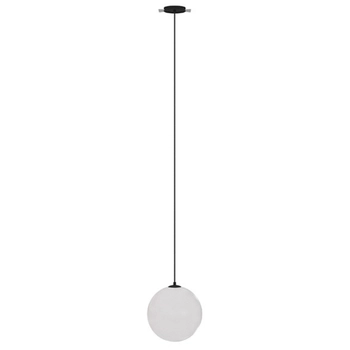 Wisząca lampa Luna P039PL-5W3K-20INS-B Maytoni LED 5W 3000K kula biała czarna