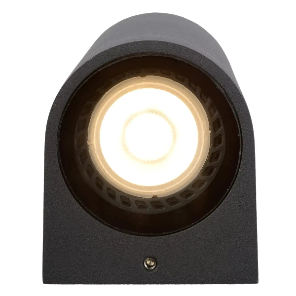Tubka ścienna ogrodowa ZARO 69801/02/30 Lucide IP44 metalowa czarna