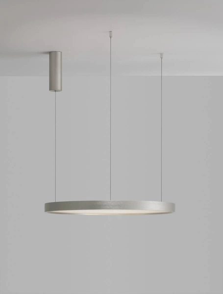 Pierścieniowa lampa wisząca ZACAPU LE42791 Luces Exclusivas LED 42W 3000K srebrna