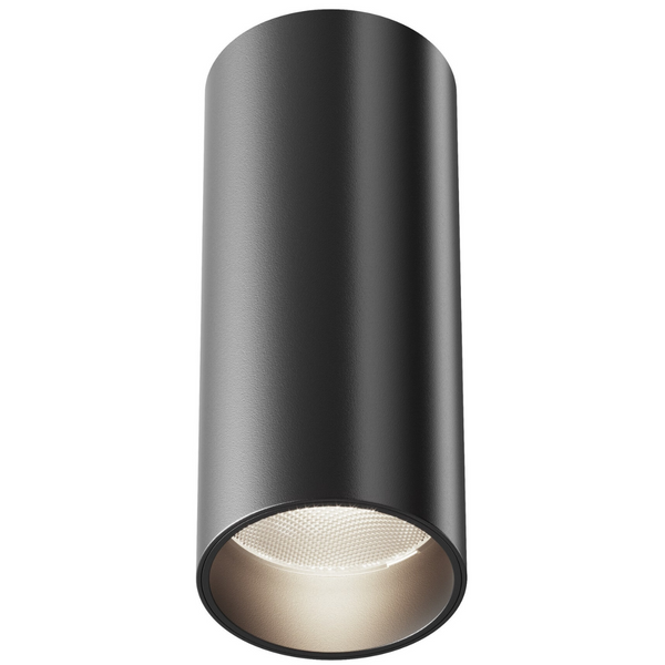 Lampa sufitowa Focus C056CL-L12B4K-W-B LED 12W 4000K czarna