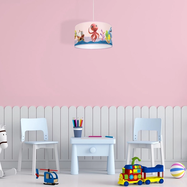 Dziecięca lampa wisząca MINIMINI MLP6801 Milagro ośmiornica multikolor