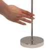Stołowa lampka nocna Kasha 94874/05 dotykowa chrom biała