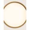 Plafon do salonu okrągły 25185 LED 20W 2700-4000K biały złoty