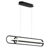 Lampa wisząca nad stół Demark QN-DEMARK-LP-BK LED 58W 3000K owalna czarny