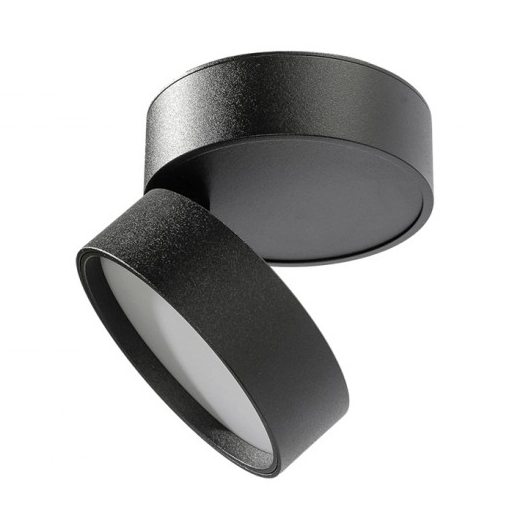 Sufitowa lampa kierunkowa Mona LED 12W czarny spot do holu