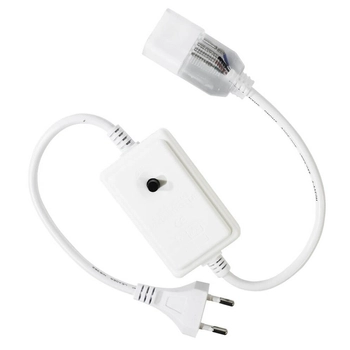 Kabel zasilający ze sterownikiem Neon EKF4604 Eko-light biały