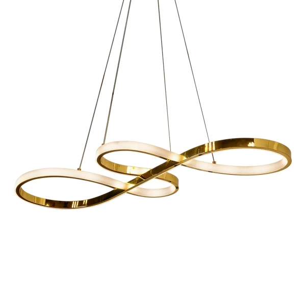 Wisząca lampa spirala Infania LP-1670/1P GD LED 36W 3000-6000K złota