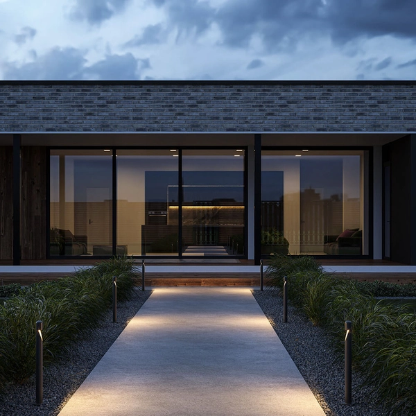 Lampa ogrodowa zewnętrzna Essen O423FL-L5GF LED 5W grafitowa