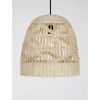 Lampa wisząca boho REYNOSA LE42948 do jadalni beżowa czarna