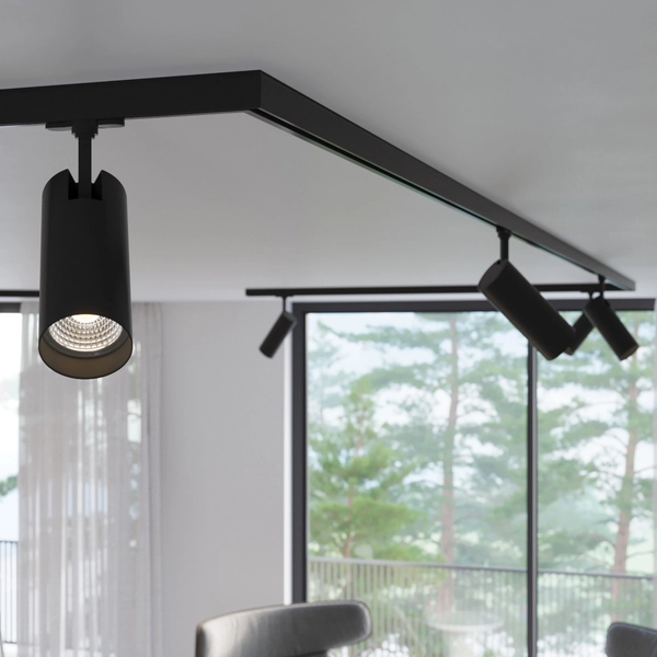 Sufitowa lampa trójobwodowa REO MYL.00092 LED 30W 4000K czarna