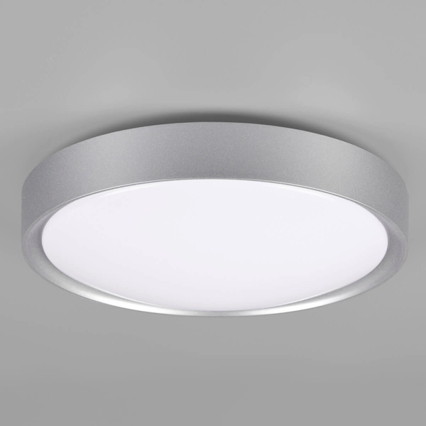 Plafon CLARIMO 659011887 LED 18W 3000K IP44 łazienkowy srebrny biały