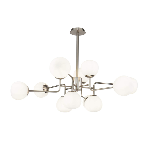 Plafoniera LAMPA modernistyczna ERICH MOD221-PL-12-N Maytoni sufitowa OPRAWA modernistyczny plafon molekuły białe