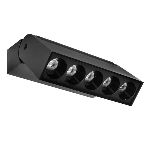 Kinkiet ścienny z regulacją do salonu DD-02 1372 LED 10W 4000K czarny