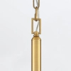 Wisząca lampa retro Nottingham QN-NOTTINGHAM-3P-AB złoty przezroczysty