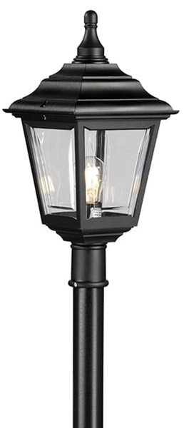 Słupek stojący na taras KERRY-PILLAR Elstead latarenka czarna