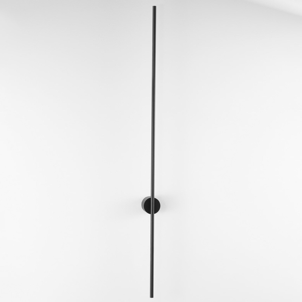 Ledowy kinkiet metalowy Tunja LE42606 czarny 20W 3000K lampa do salonu