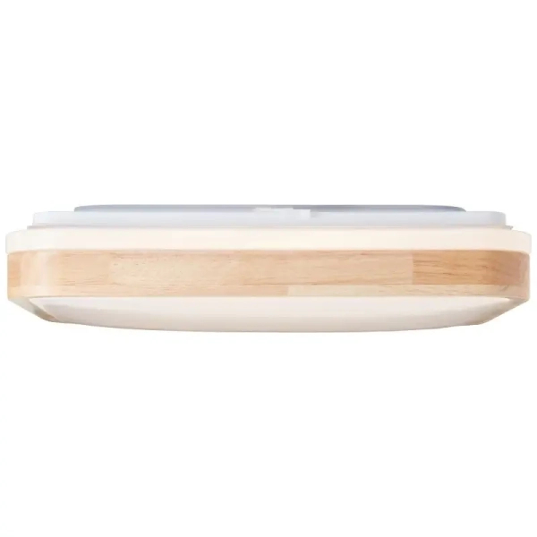 Plafon do salonu Tumeo G99791/75 LED 24W 3000K drewniany biały